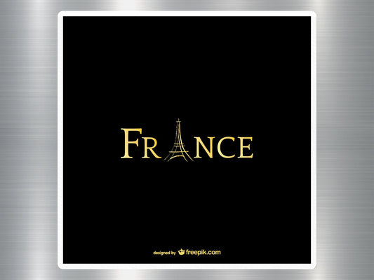 Wholesale France Travel Sticker