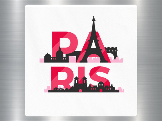 Wholesale Paris Travel Sticker