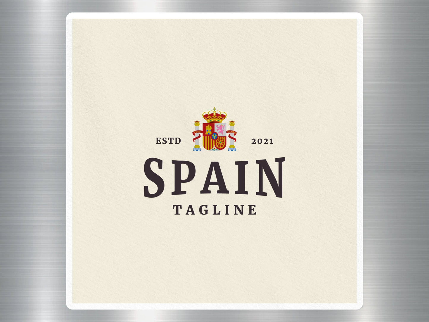 Wholesale Spain Tagline Travel Sticker