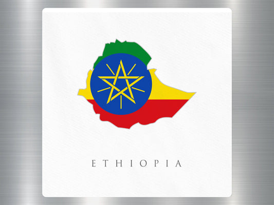 Wholesale Ethiopia Travel Sticker