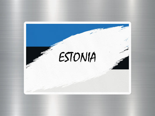 Wholesale Estonia Travel Sticker