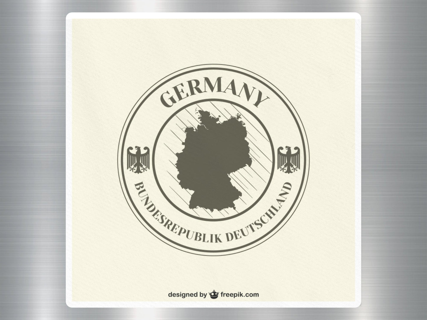 Wholesale Germany Travel Sticker