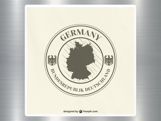 Wholesale Germany Travel Sticker