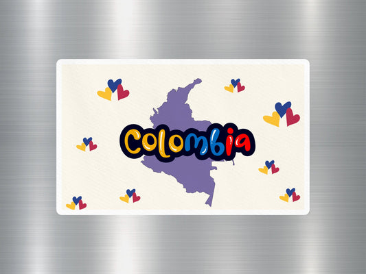Wholesale Colombia Travel Sticker