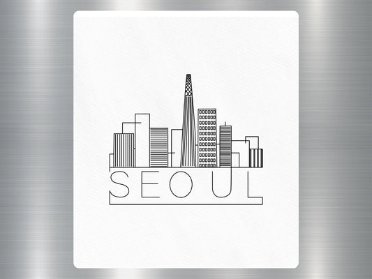 Wholesale Seoul Travel Sticker