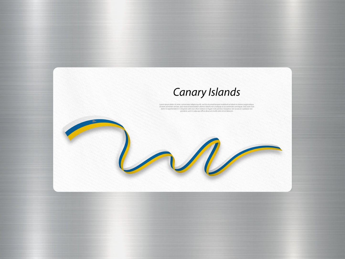 Wholesale Canary Islands Travel Sticker