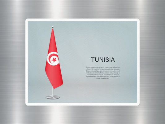 Wholesale Tunisia Travel Sticker