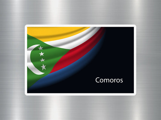 Wholesale Comoros Travel Sticker