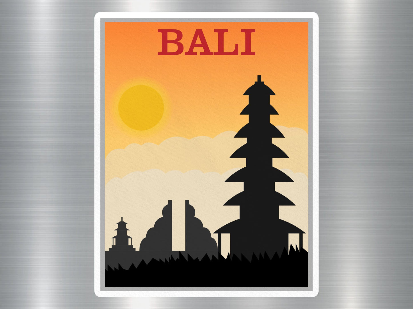 Wholesale Bali Travel Sticker