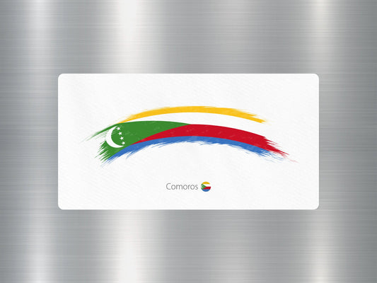 Wholesale Comoros Travel Sticker