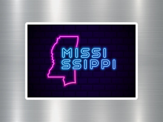 Wholesale Mississippi Travel Sticker