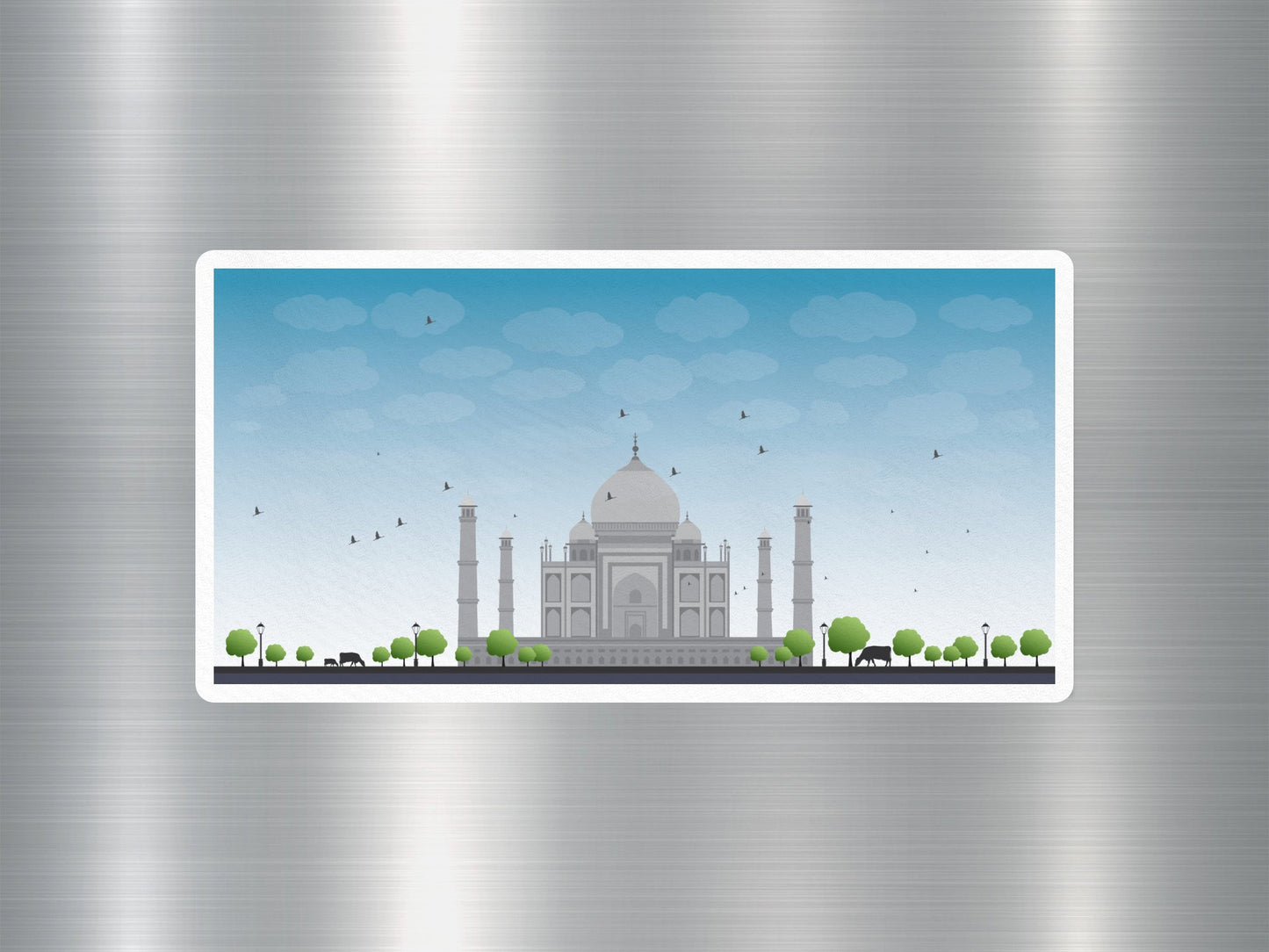 Wholesale Taj Mahal Travel Sticker