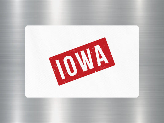 Wholesale Lowa Travel Sticker