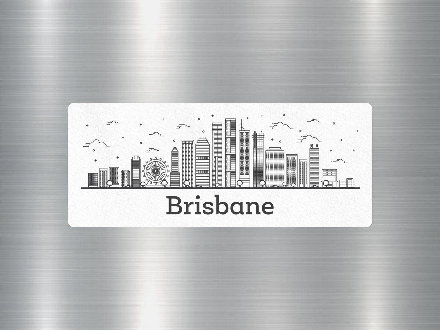 Wholesale Brisbane Travel Sticker