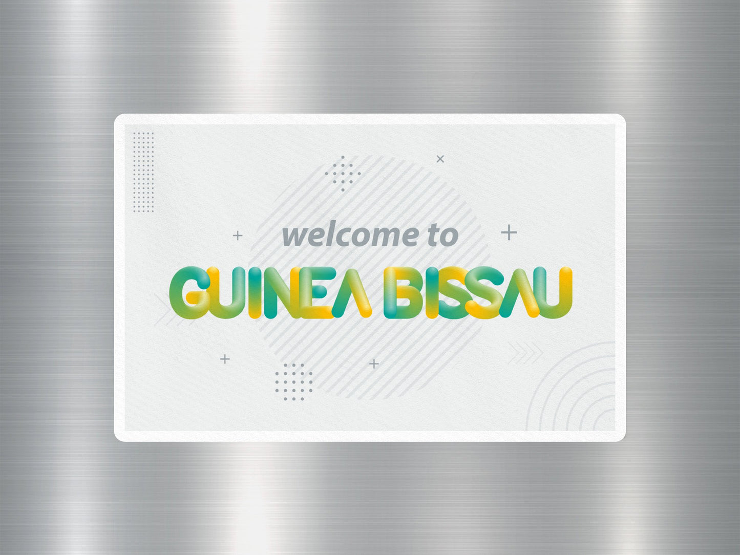 Wholesale Welcome to Guinea - Bissau Travel Sticker
