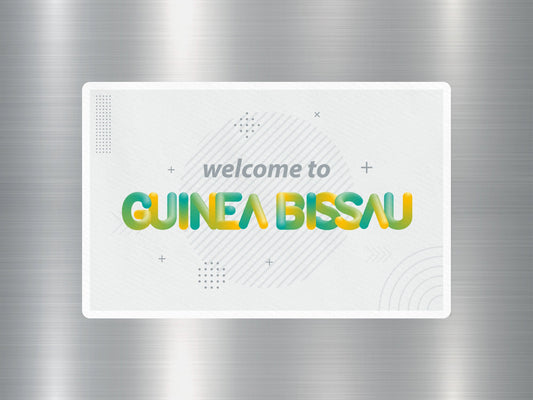 Wholesale Welcome to Guinea - Bissau Travel Sticker