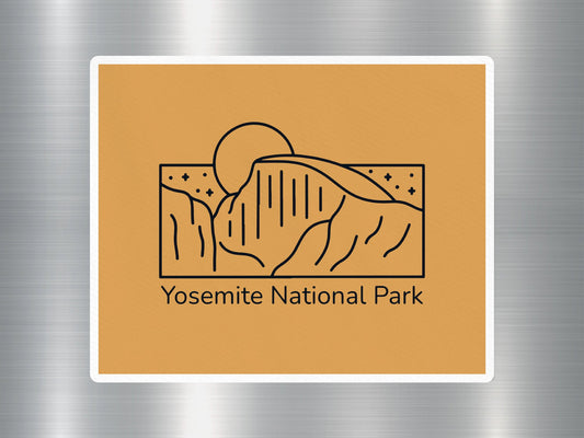 Yosemite National Park Travel Sticker