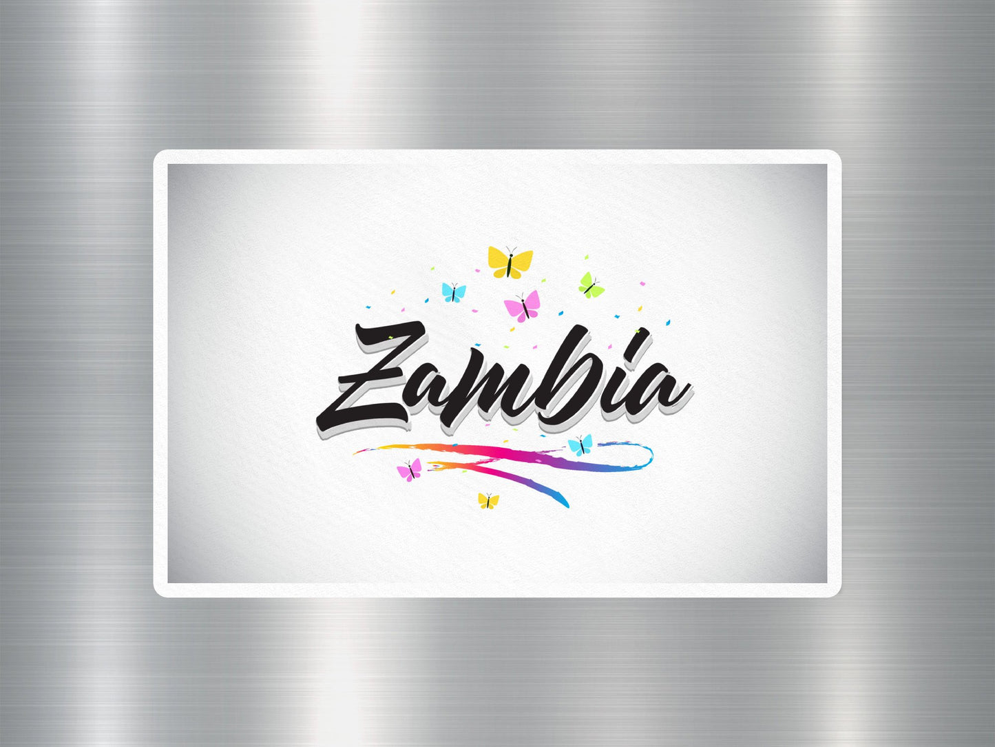Wholesale Zambia Travel Sticker