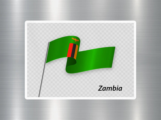 Wholesale Zambia Travel Sticker