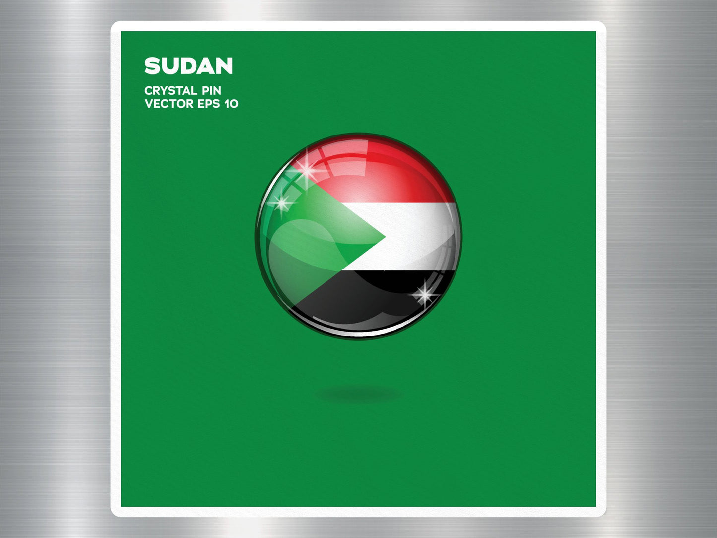 Wholesale Sudan Travel Sticker