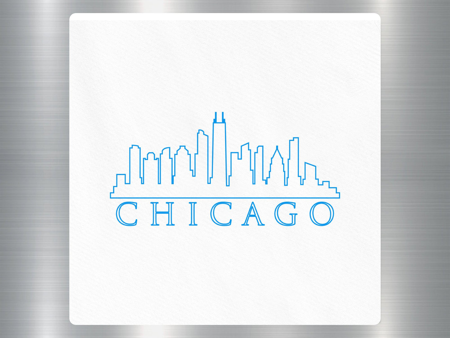Wholesale Chicago Travel Sticker