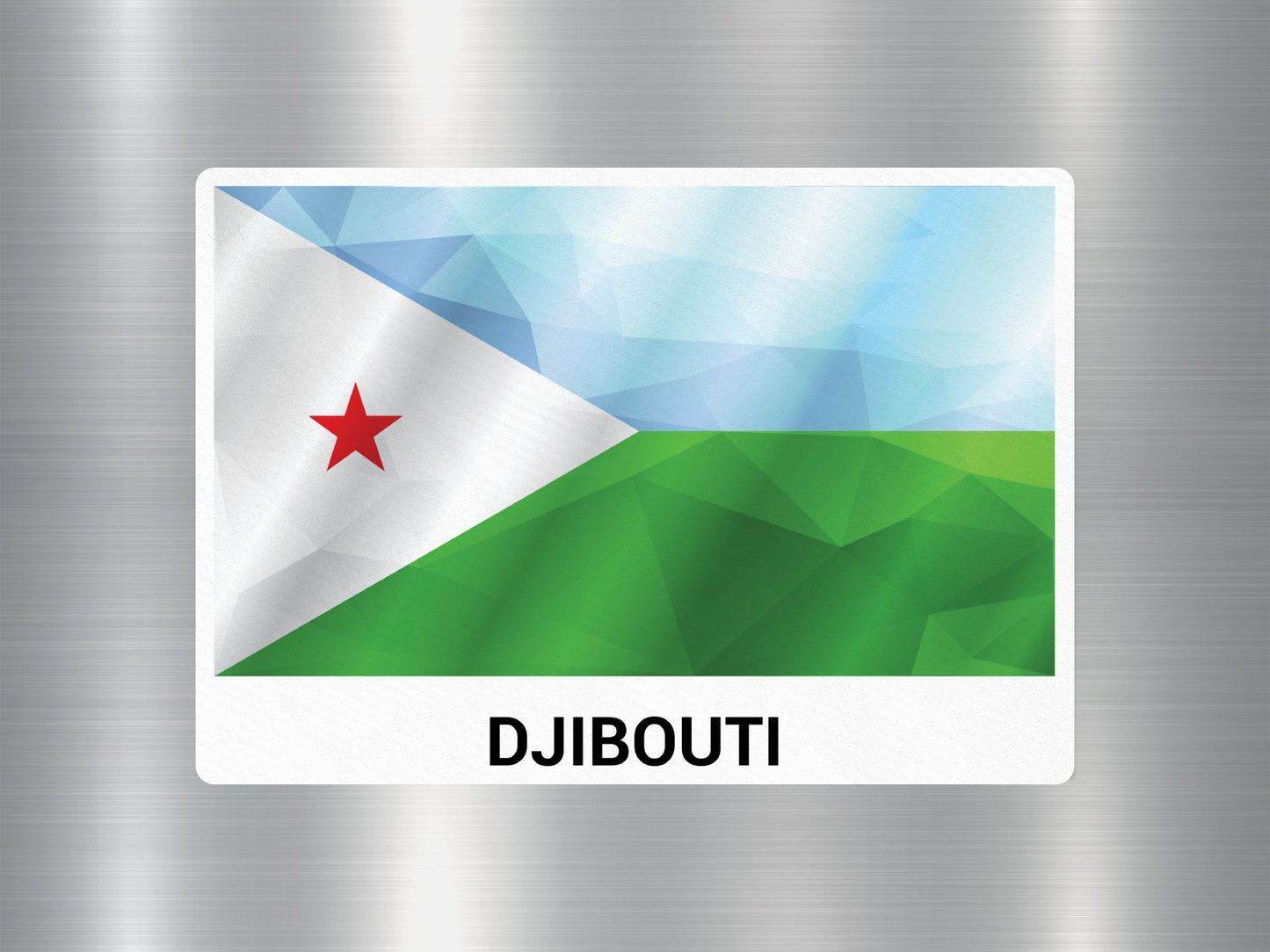 Wholesale Djibouti Travel Sticker