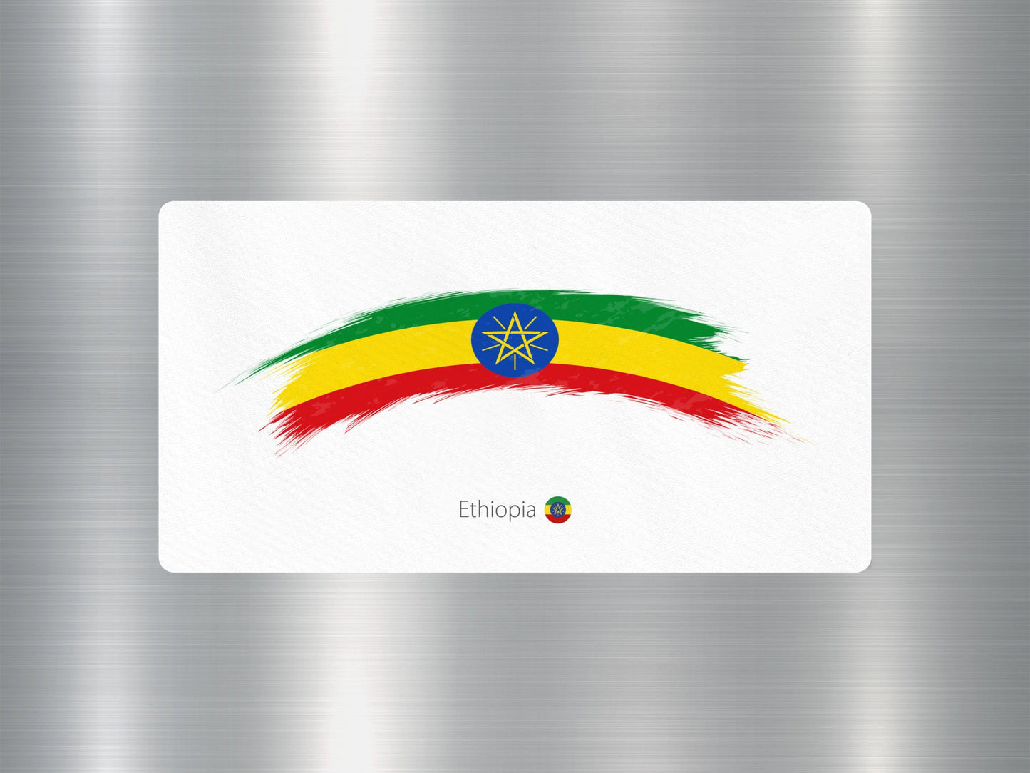Wholesale Ethiopia Travel Sticker