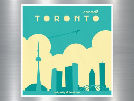 Wholesale Toronto Canada Travel Sticker