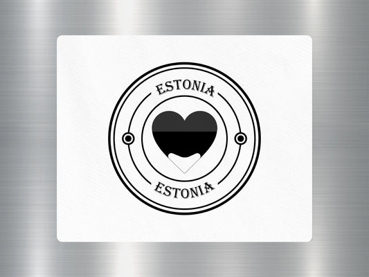 Wholesale Estonia Travel Sticker