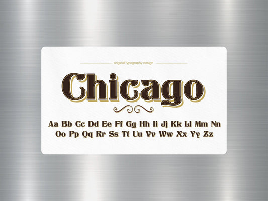 Wholesale Chicago Travel Sticker