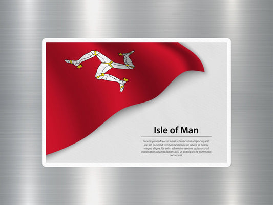 Wholesale Isle Of Man Travel Sticker