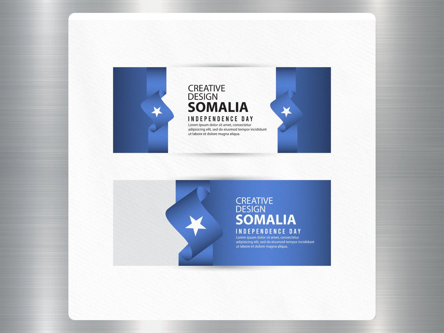 Wholesale Somalia Independence Day Travel Sticker