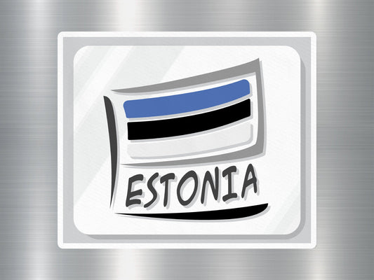 Wholesale Estonia Travel Sticker