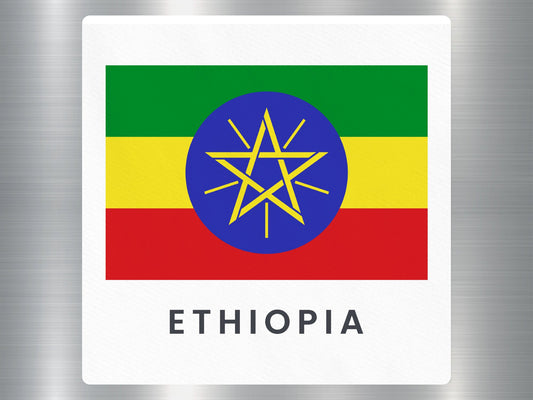 Wholesale Ethiopia Travel Sticker