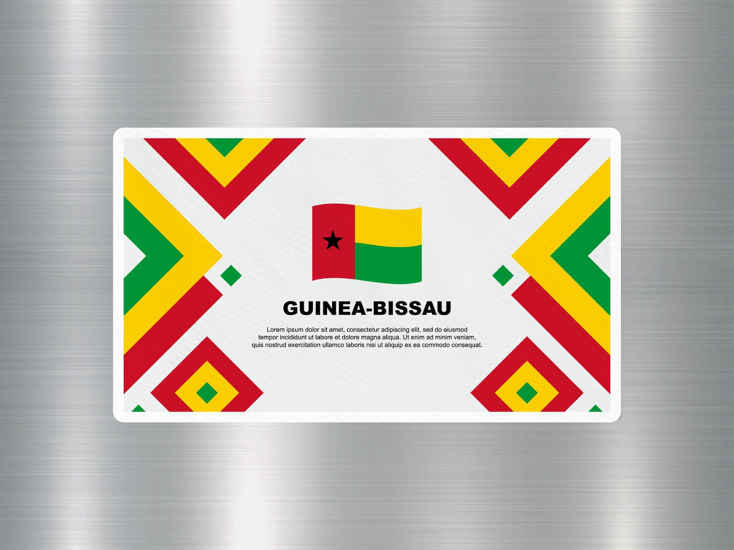 Wholesale Guinea - Bissau Travel Sticker