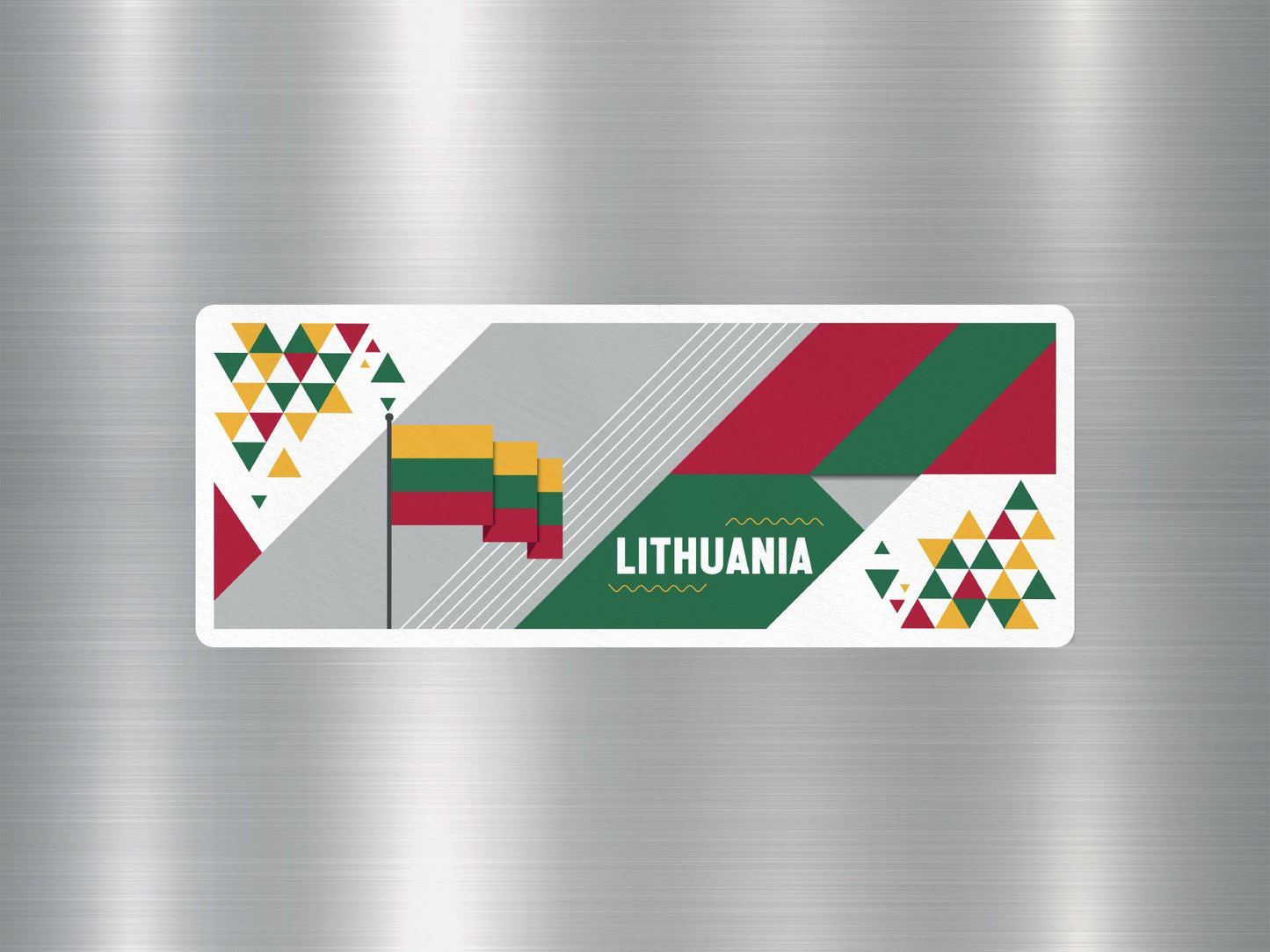 Wholesale Lithuania Travel Sticker