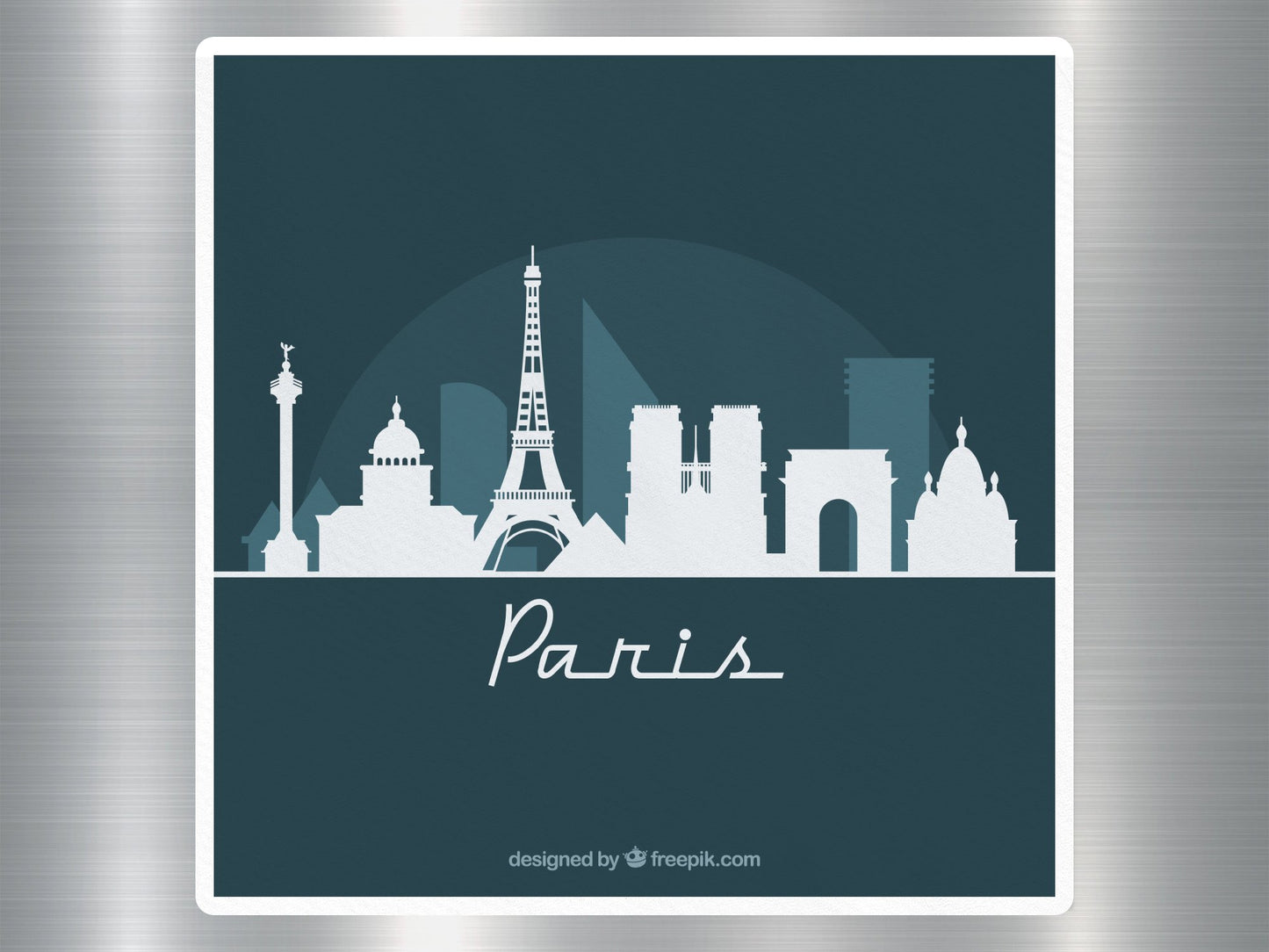 Wholesale Paris Travel Sticker
