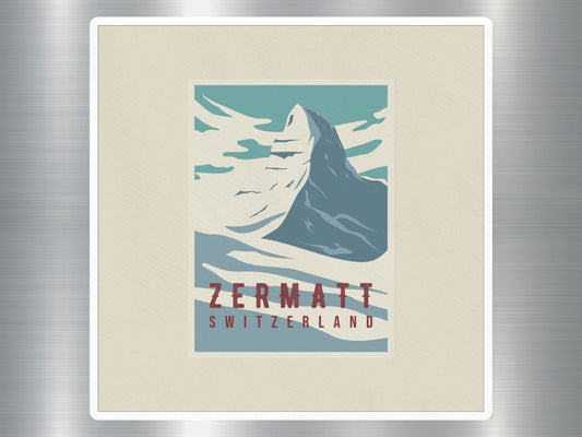 Wholesale Zermatt Switzerland Travel Sticker