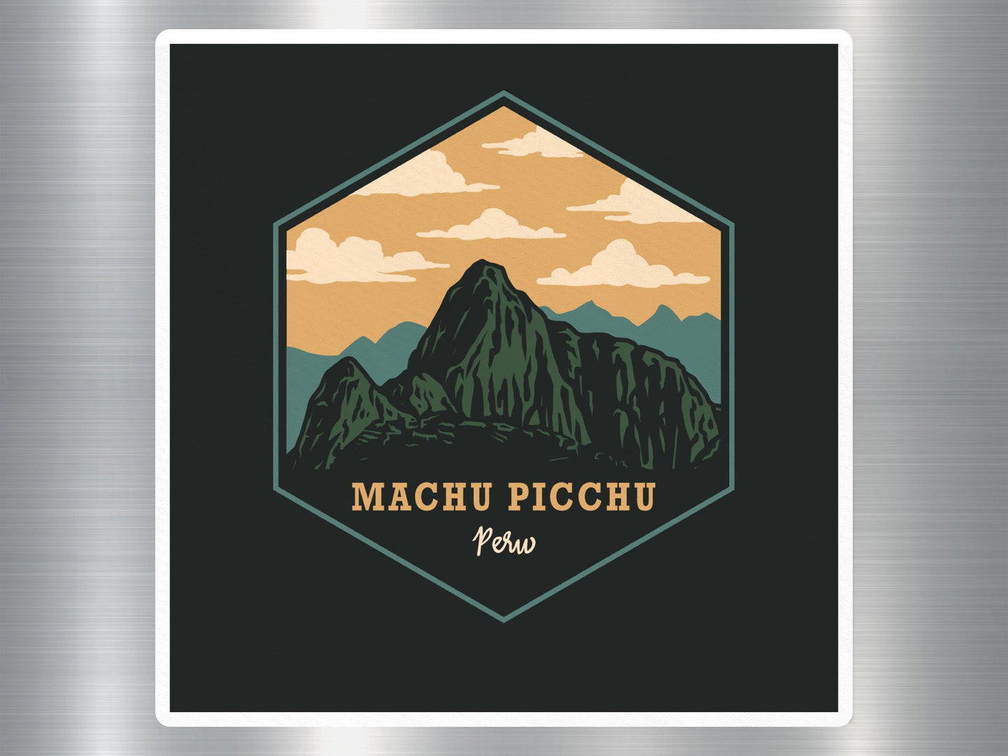 Wholesale Machu Picchu Travel Sticker