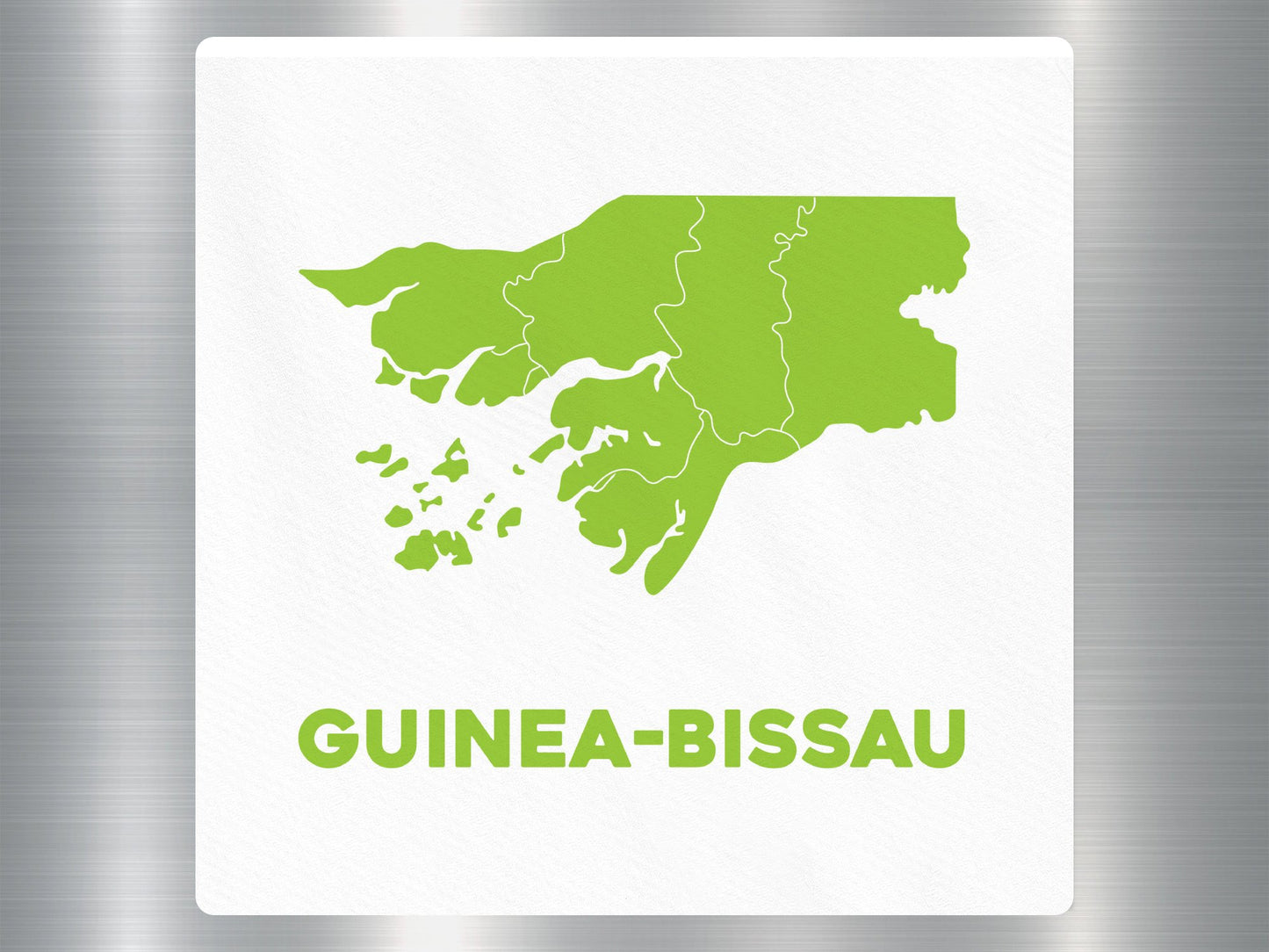 Wholesale Guinea - Bissau Travel Sticker