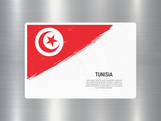 Wholesale Tunisia Travel Sticker
