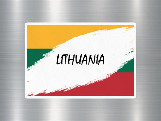 Wholesale Lithuania Travel Sticker