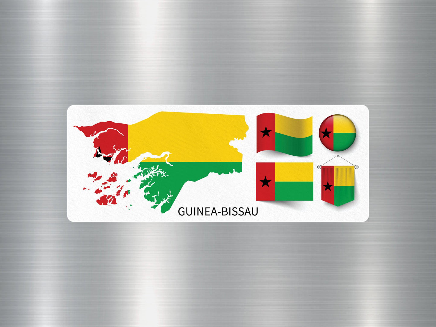 Wholesale Guinea - Bissau Travel Sticker