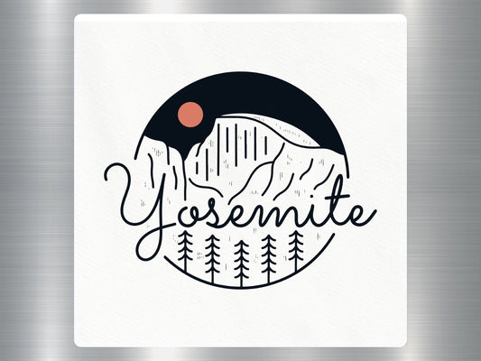 Wholesale Yosemite Travel Sticker