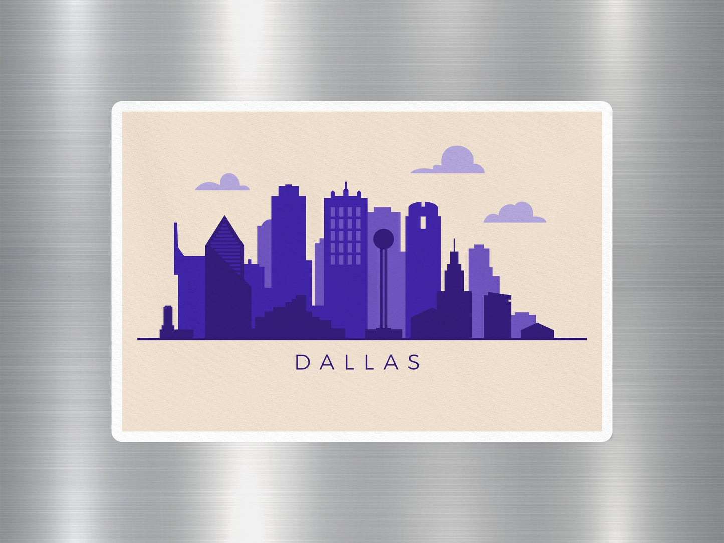 Wholesale Dallas Travel Sticker
