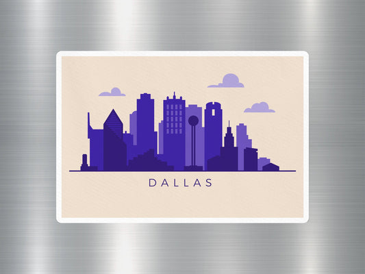 Wholesale Dallas Travel Sticker