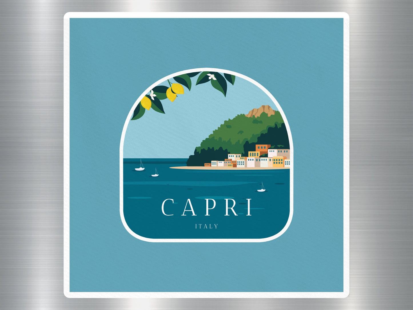 Wholesale Capri Italy Travel Sticker