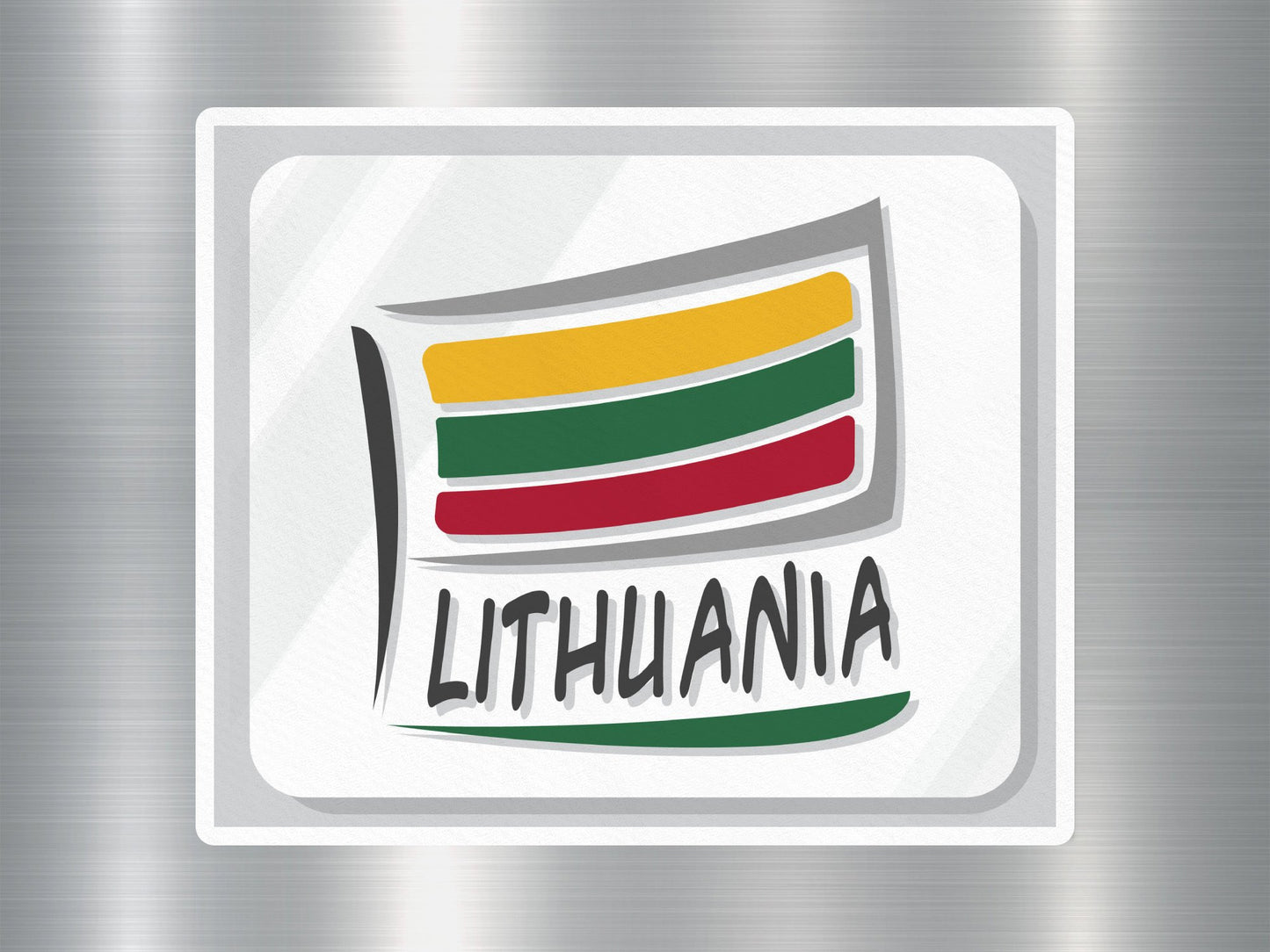 Wholesale Lithuania Travel Sticker