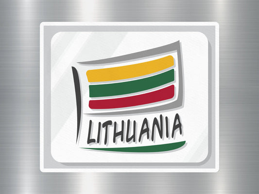 Wholesale Lithuania Travel Sticker