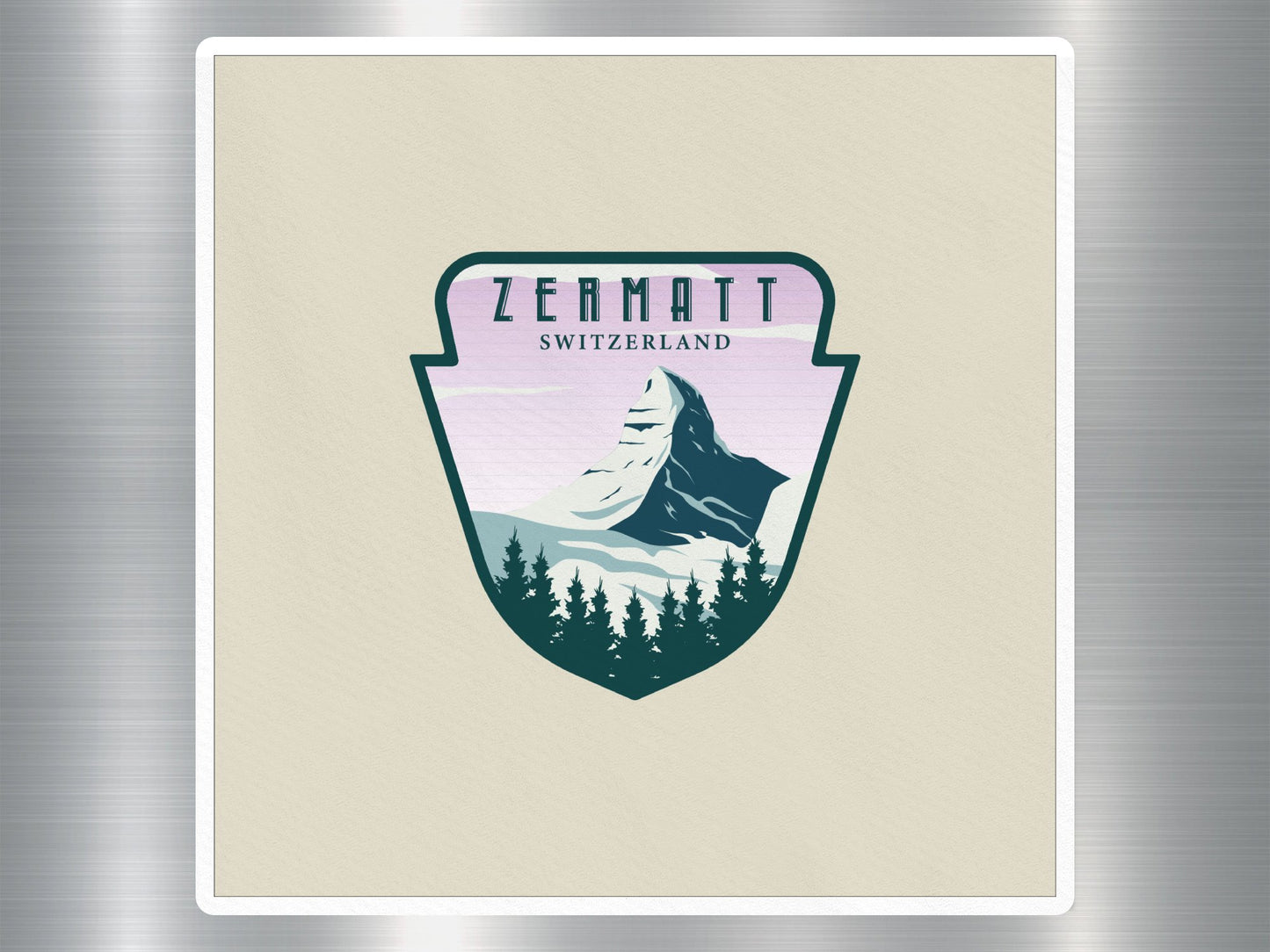 Wholesale Zermatt Switzerland Travel Sticker